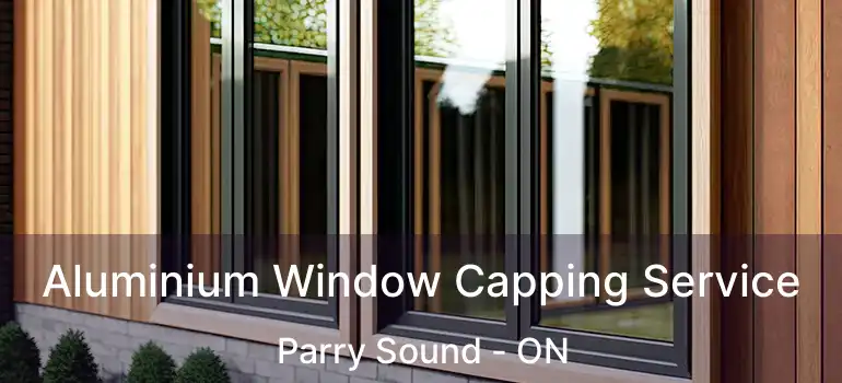Aluminium Window Capping Service Parry Sound - ON