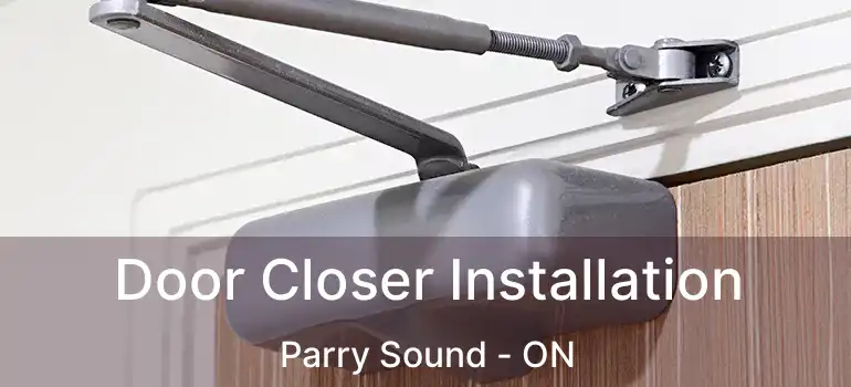 Door Closer Installation Parry Sound - ON