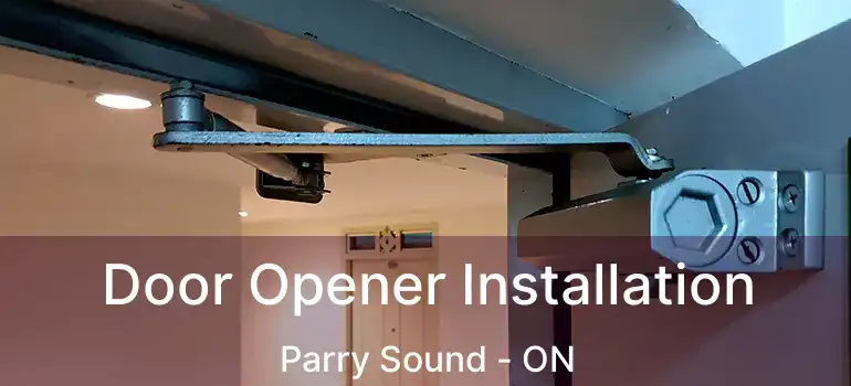 Door Opener Installation Parry Sound - ON