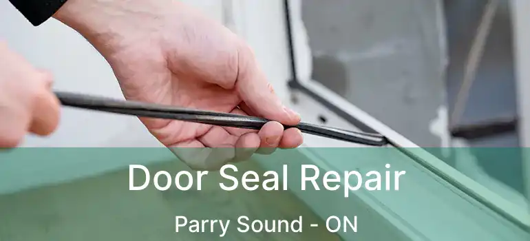 Door Seal Repair Parry Sound - ON