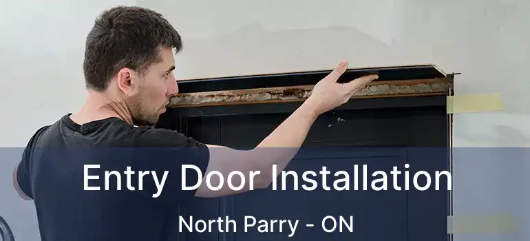Entry Door Installation North Parry - ON