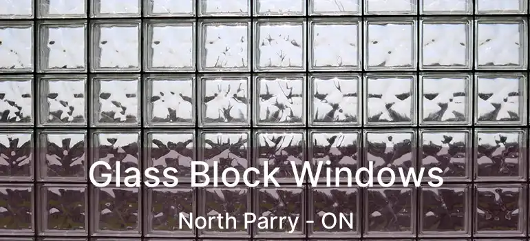  Glass Block Windows North Parry - ON