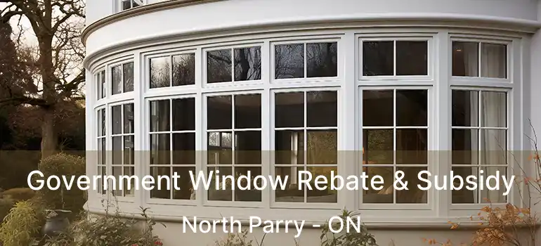  Government Window Rebate & Subsidy North Parry - ON