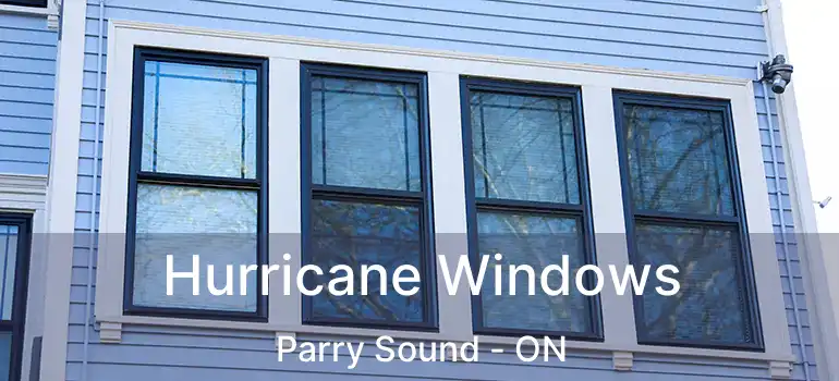Hurricane Windows Parry Sound - ON
