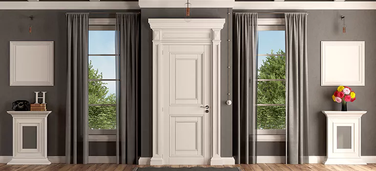 Removable Center Door Mullion in Parry Sound, Ontario