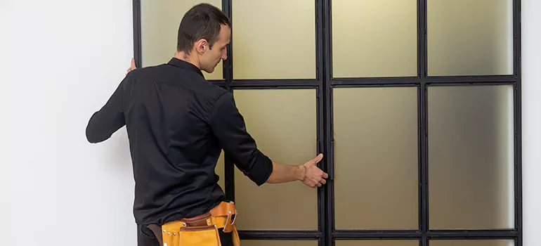 Patio French door installation in Parry Sound, ON