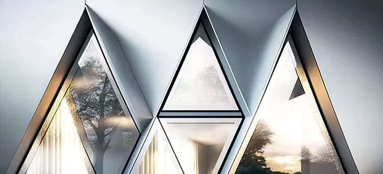 Trapezoid Window Design in Parry Sound, Ontario