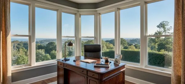 Residential Bow Window Installation in Parry Sound, ON