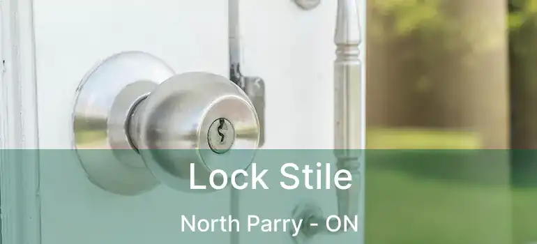  Lock Stile North Parry - ON