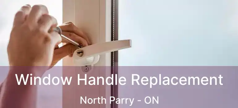  Window Handle Replacement North Parry - ON