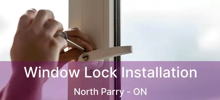  Window Lock Installation North Parry - ON