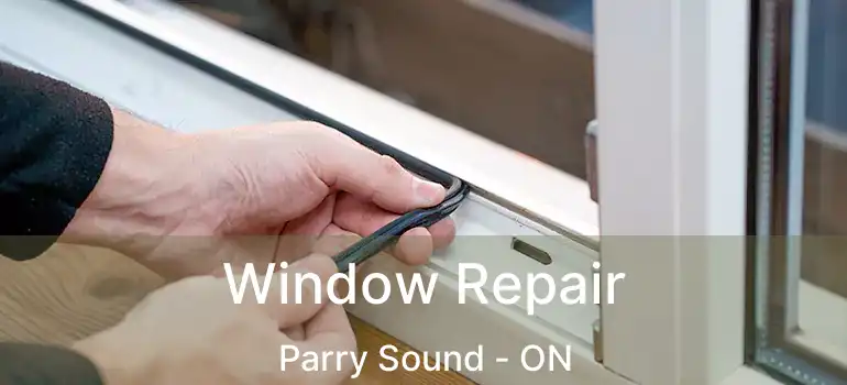 Window Repair Parry Sound - ON