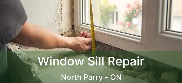  Window Sill Repair North Parry - ON
